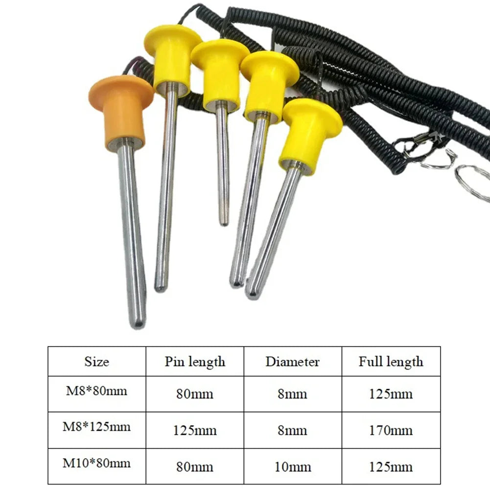 Pin de Seguridad para Máquinas de Pesas (8mm/10mm)